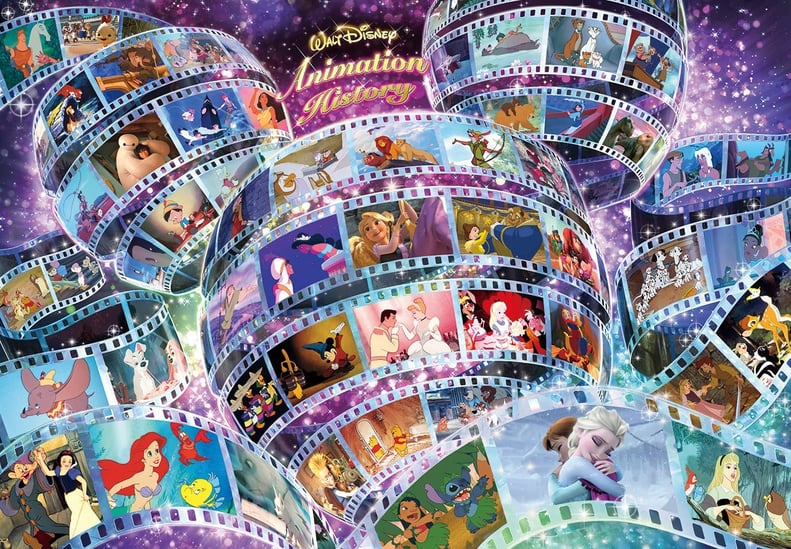 Tenyo Walt Disney Animation History Jigsaw Puzzle