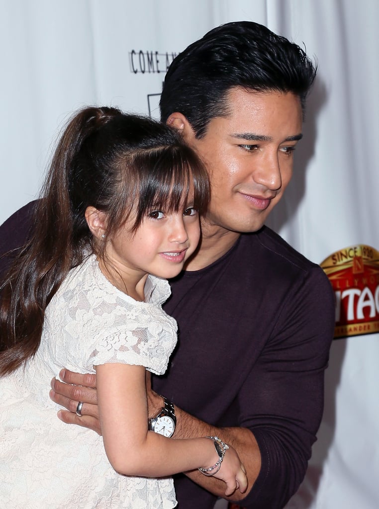 Mario Lopez and His Daughter on Red Carpet May 2016 POPSUGAR Celebrity