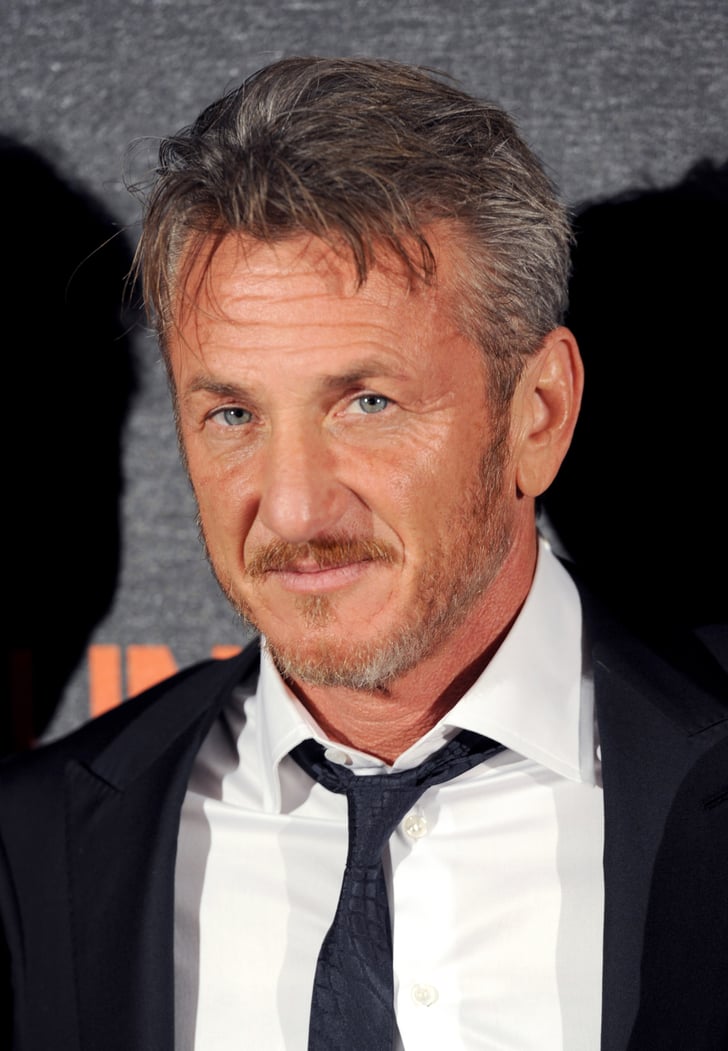 Sean Penn  Hot Celebrities With Gray Hair  POPSUGAR 
