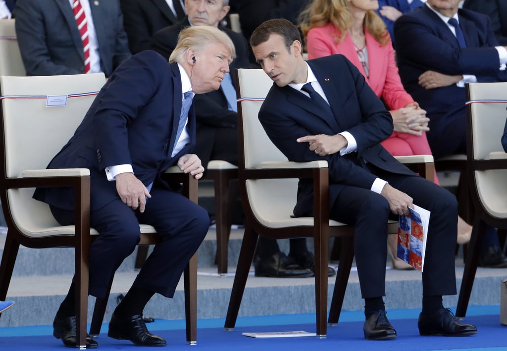 Donald Trump Bastille Day Daft Punk Performance Reaction POPSUGAR News