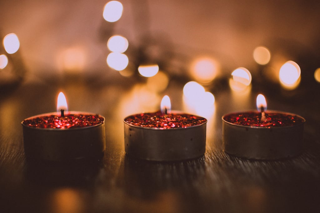 Glitter Candles Zoom Background Download Free Valentine's Day Zoom