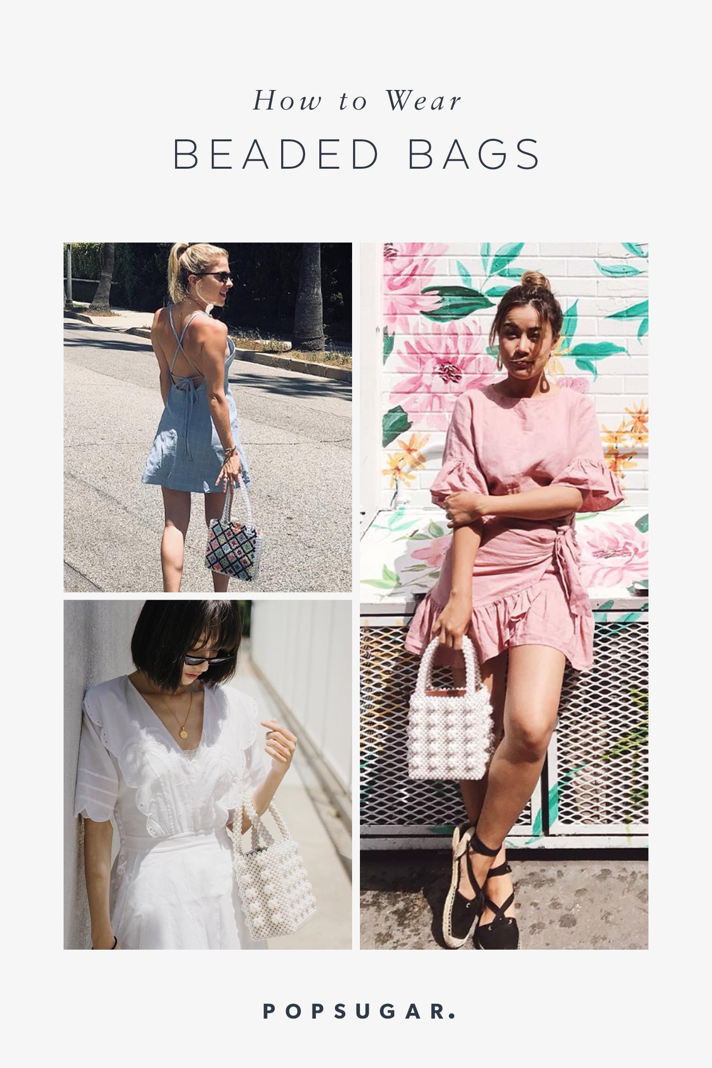 Beaded Bag Trend POPSUGAR Fashion