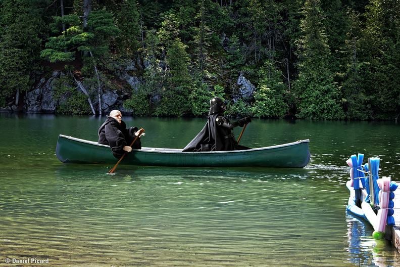Team building is necessary for anyone — including a Sith Lord and his master.