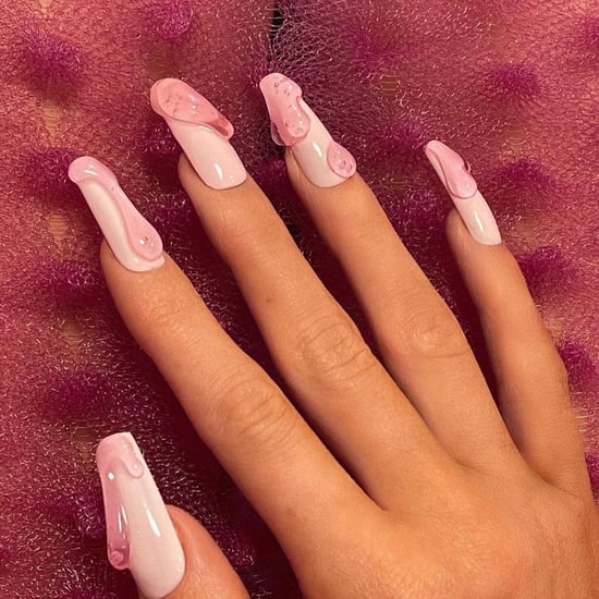 Kylie Jenner Wears Kylie Cosmetics-Inspired Nail Art