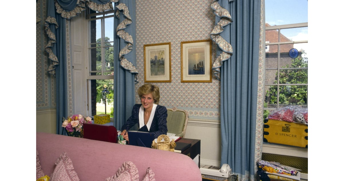 The Sitting Room Diana's Workspace Princess Diana's Kensington