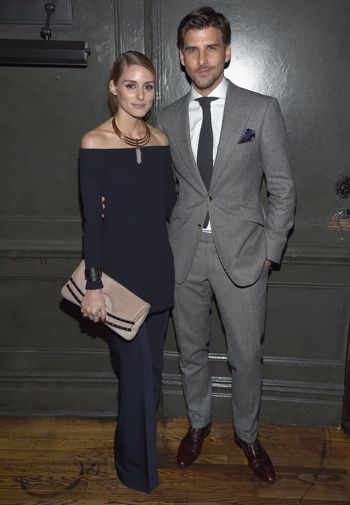 Olivia Palermo Wearing Tibi Dress and Pants