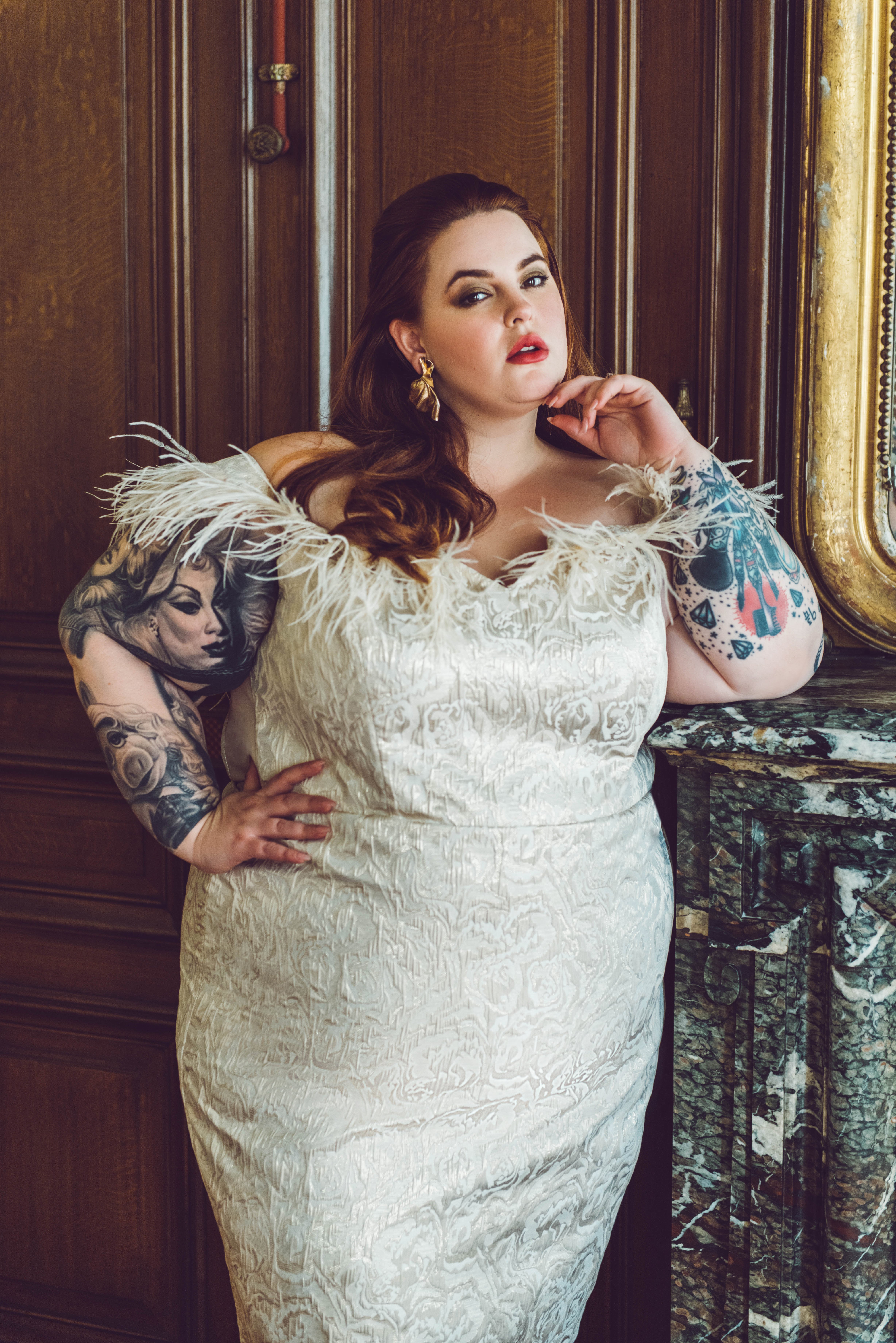 Tess Holliday Eloquii Noir Collection Campaign POPSUGAR Fashion