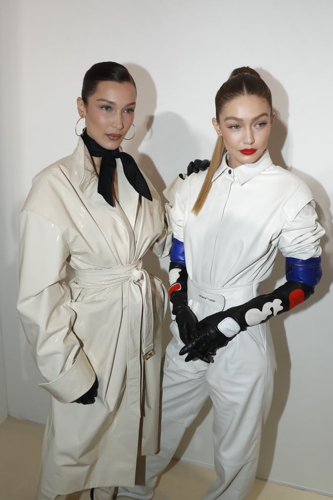 Gigi and Bella Hadid Matching Outfits in Paris March 2019