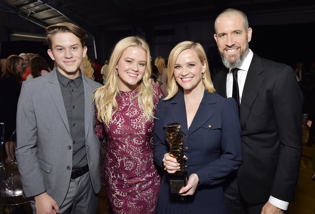 Deacon Reese Phillippe, Ava Elizabeth Phillippe, Reese Witherspoon and Jim Toth