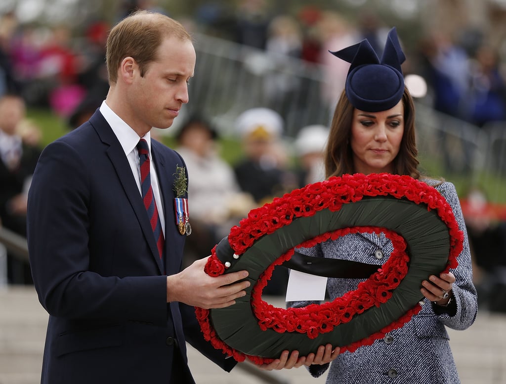 Prince William and Kate Middleton Celebrate Anzac Day