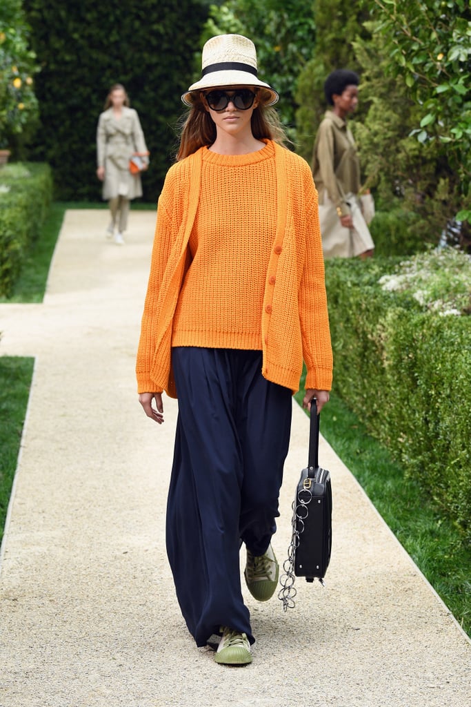 At the Tory Burch Spring 2019 show.