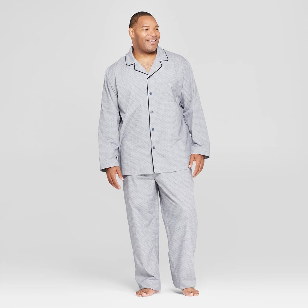 Polka Dot Woven Pajama Set