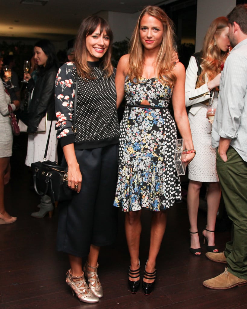 Rashida Jones and Charlotte Ronson at the Vogue Eyewear/CFDA Design Series.