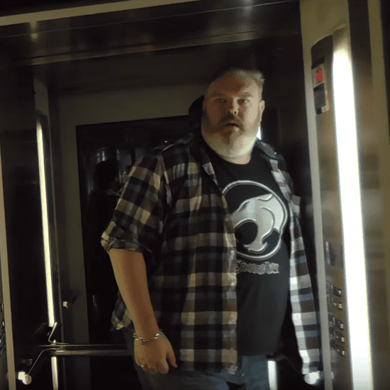Hodor Actor Holds the Elevator Door