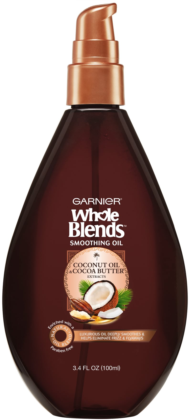 Garnier Whole Blends Smoothing Oil With Coconut Oil & Coco Butter Extract