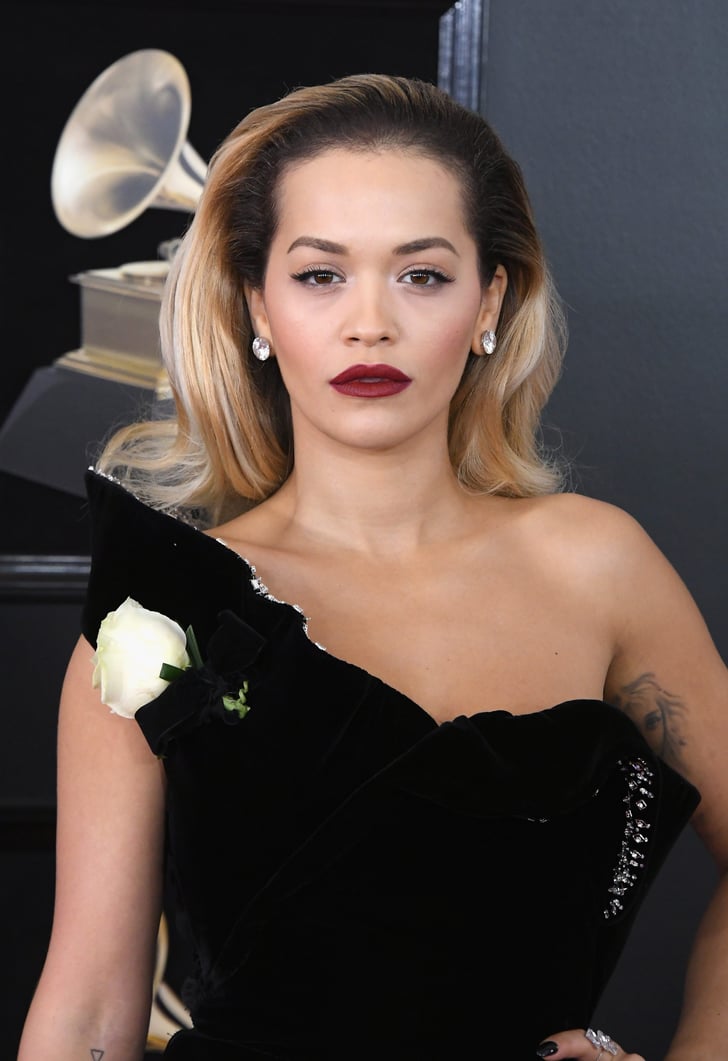Rita Ora Hair and Makeup Grammys 2018 POPSUGAR Beauty UK(02)