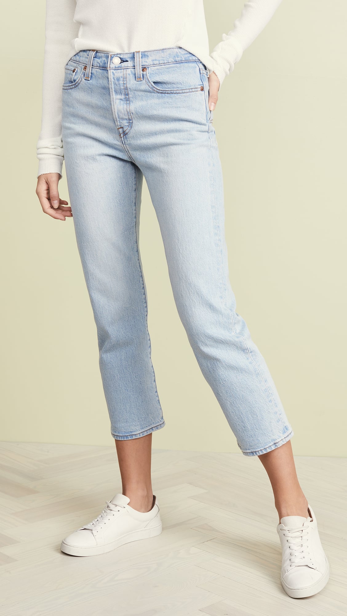Levi's Wedgie Straight Jeans | 54 Stylish Vacation Clothes So Good, You'll  Never Not Pack Them Again | POPSUGAR Fashion Photo 44