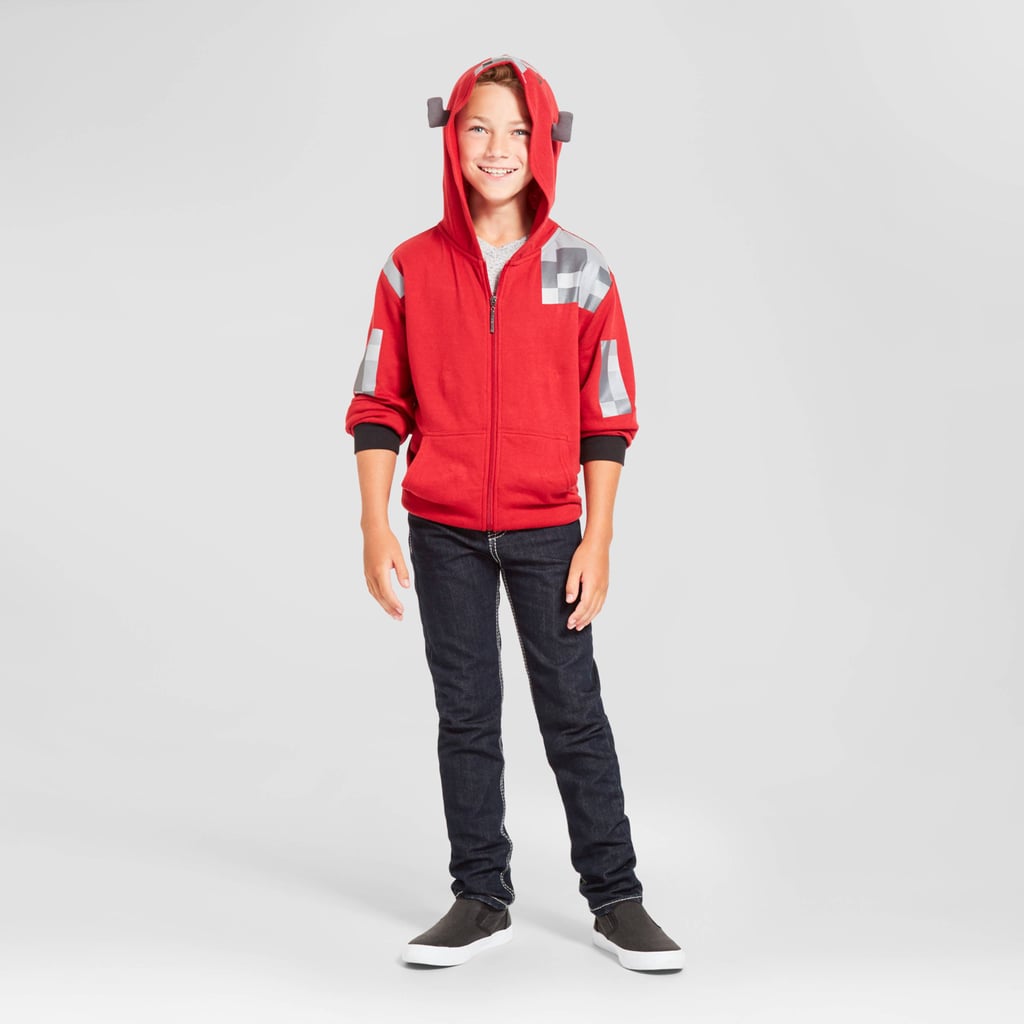 Minecraft Mooshroom Hoody ($19)