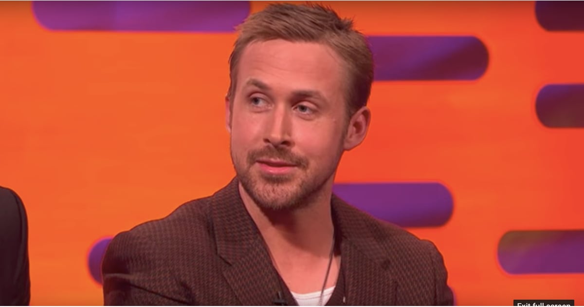 Ryan Gosling on The Graham Norton Show 2017 Video | POPSUGAR Celebrity