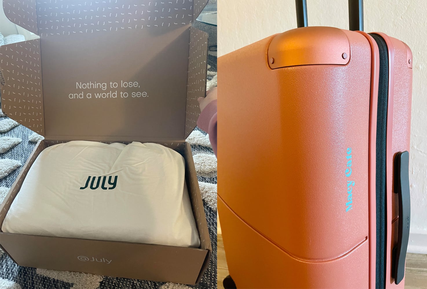 July Carry On Suitcase Review 2022 POPSUGAR Smart Living