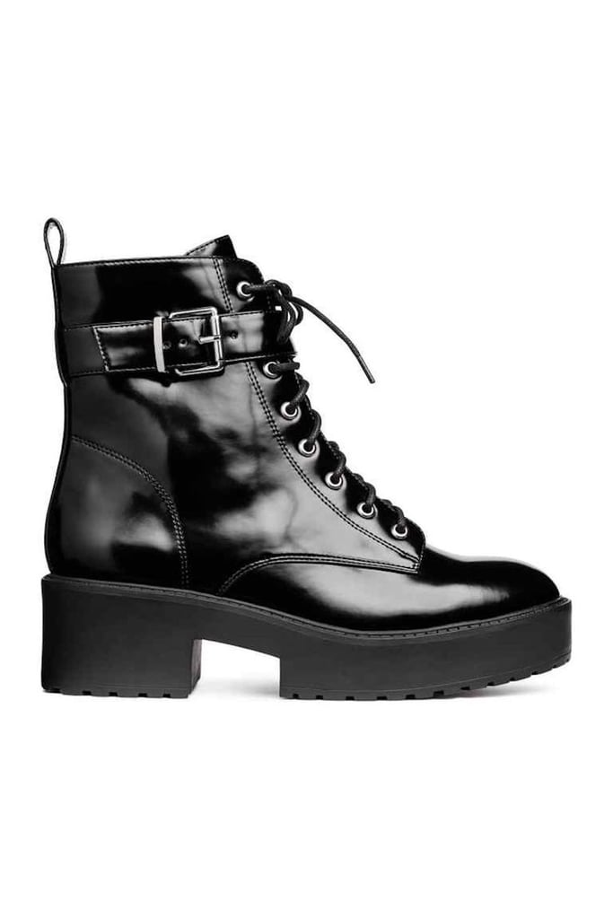 H&M Platform Boots ($50) | Fall Boot Trends 2017 | POPSUGAR Fashion Photo 5