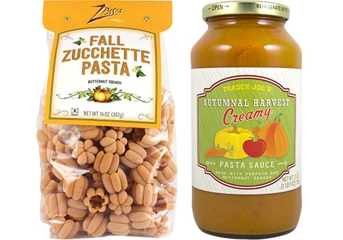 Autumnal Harvest Pasta Sauce and Zucchette Pasta