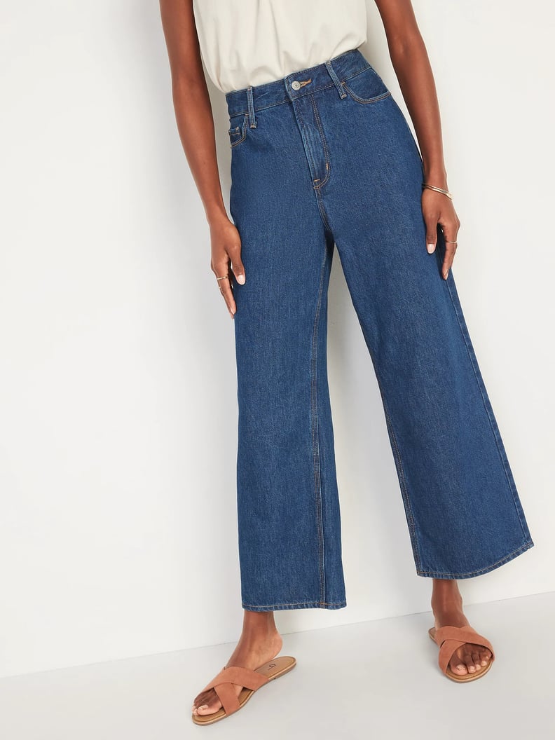 Old Navy Extra High-Waisted Wide-Leg Jeans