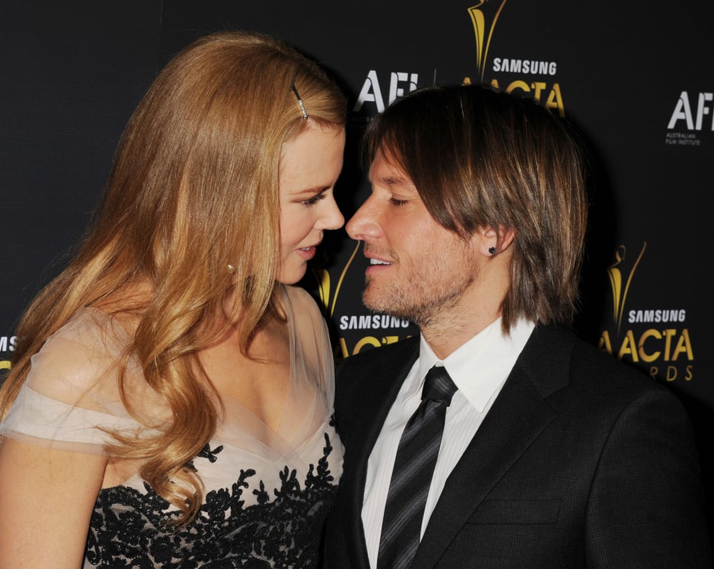 Keith Urban Whispering in Nicole Kidman's Ear Pictures