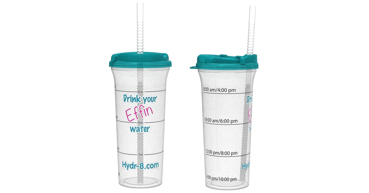 Water Bottle With Measurements Hydr8 Drink Your Effin' Water Bottle