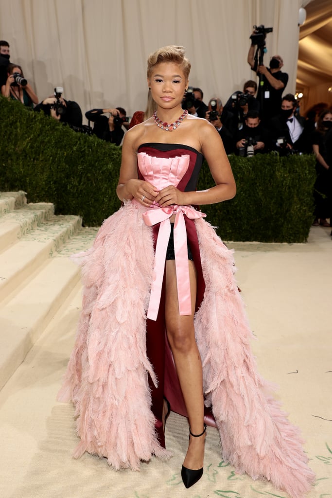 Storm Reid Debuted a Blonde Pixie Cut at 2021 Met Gala