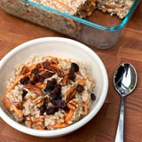 Vegan Sugar-Free Carrot Cake Steel-Cut Oatmeal Meal Prep