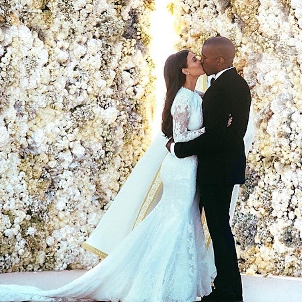 Look Back At Kim Kardashian s Stunning Givenchy Wedding Gown WSTale