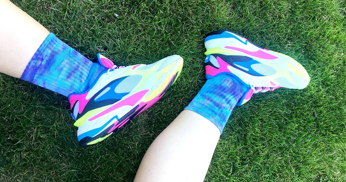 These $10 Tie-Dye Socks Give My Sneakers a ’90s Twist
