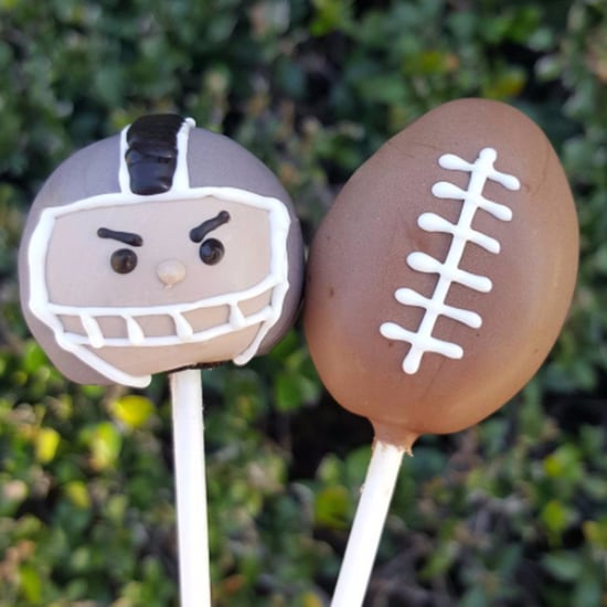 Super Bowl Cake Pops