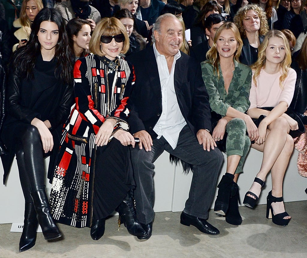 Kendall Jenner Sits Next to Anna Wintour at Fashion Show