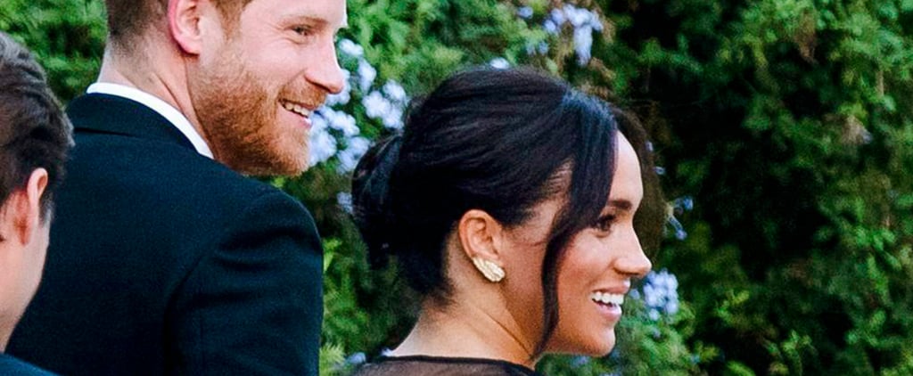 Prince Harry and Meghan Markle at Misha Nonoo's Wedding