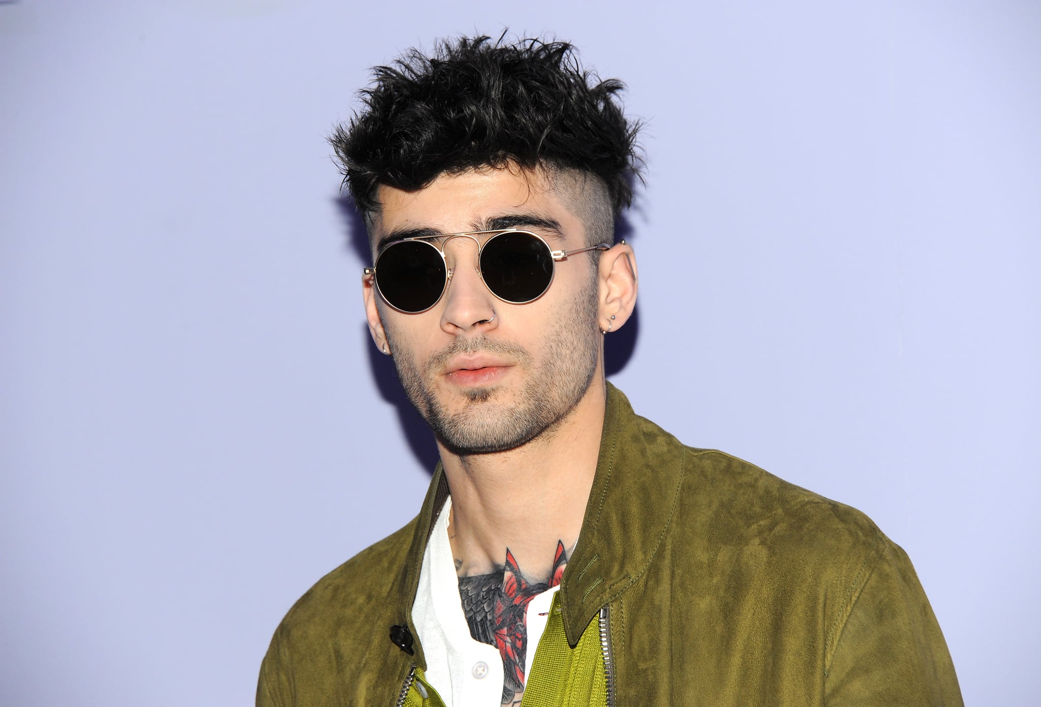 NEW YORK, NY - FEBRUARY 08: Zayn Malik attends Tom Ford Women's Fall/Winter 2018 fashion show during New York Fashion at Park Avenue Armory on February 8, 2018 in New York City.  (Photo by Desiree Navarro/WireImage)