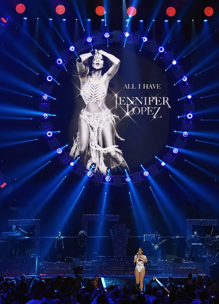 Jennifer Lopez at iHeartRadio Music Festival in Vegas 2015