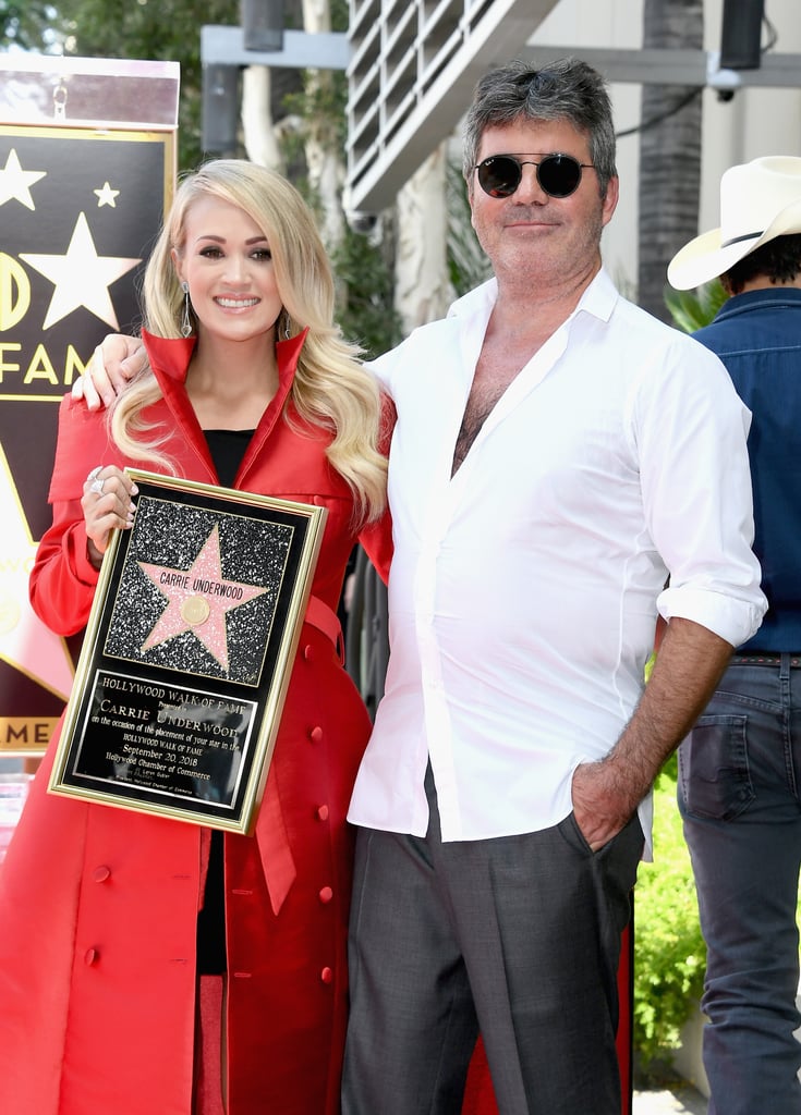 Carrie Underwood at Hollywood Walk of Fame Ceremony 2018