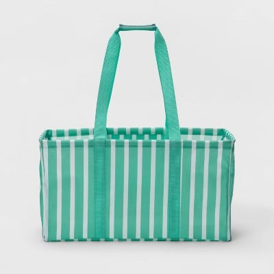 Sun Squad Multipurpose Striped Tote (Teal)