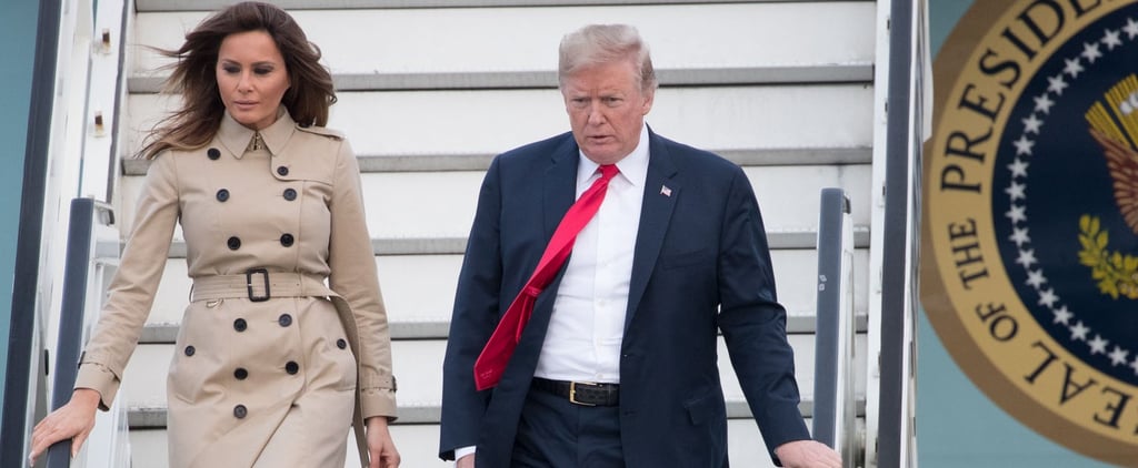 Melania Trump Trades Her Louboutin Heels For a Very Iconic British Designer in Brussels
