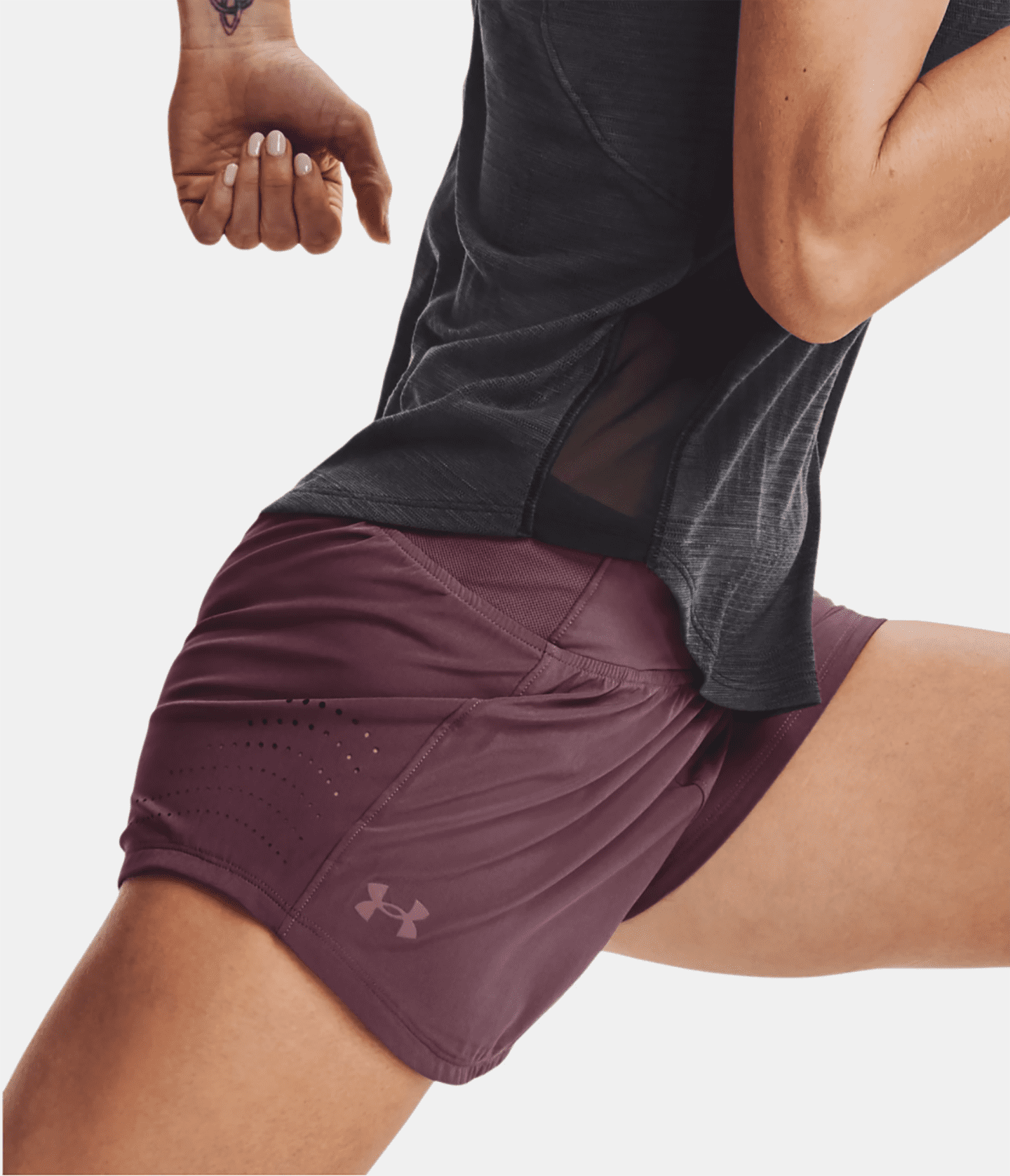 Under Armour Fly By Mini Shorts Women