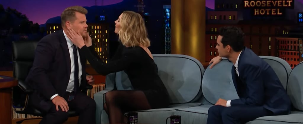 Karlie Kloss Teaspoon Eyelash Trick Video on James Corden