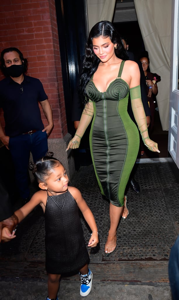 Kylie Jenner's Jean Paul Gaultier Dress at Parsons Benefit