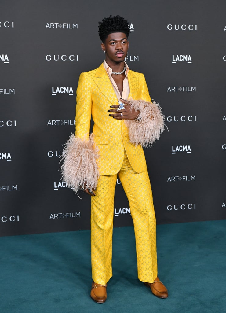 Lil Nas X's Yellow Suit at the LACMA Art + Film Gala