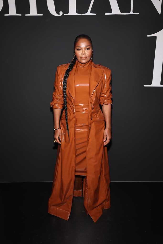 Janet Jackson at the Christian Siriano Runway Show