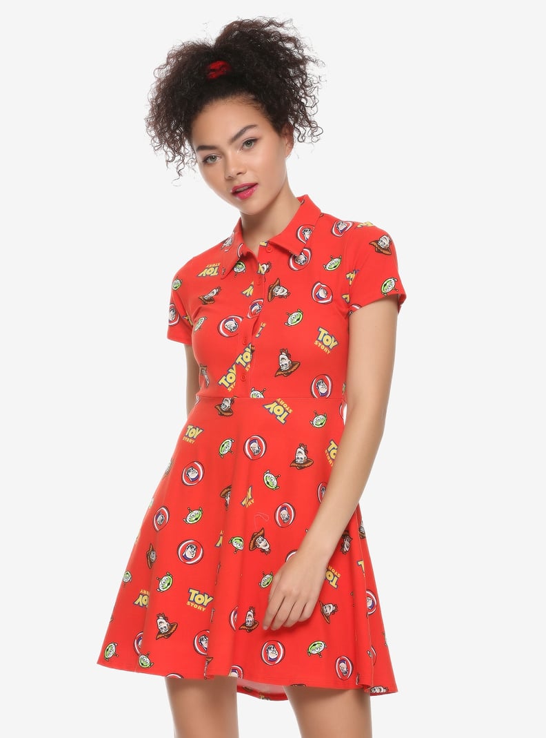 Disney Pixar Toy Story Red Collared Dress