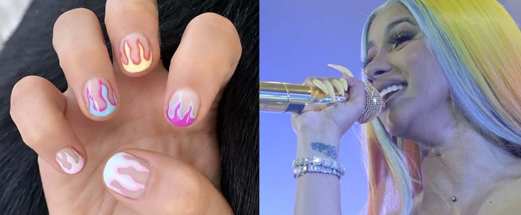 Celebrity Nail Art For Summer