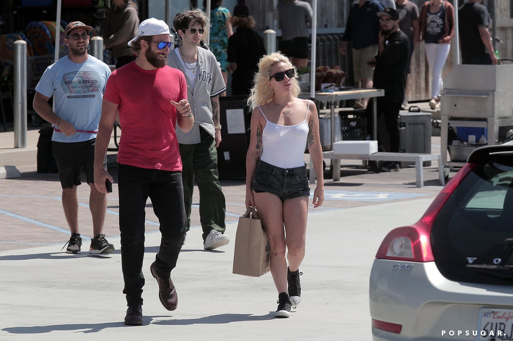 Lady Gaga and Bradley Cooper Shopping in LA Sept. 2016