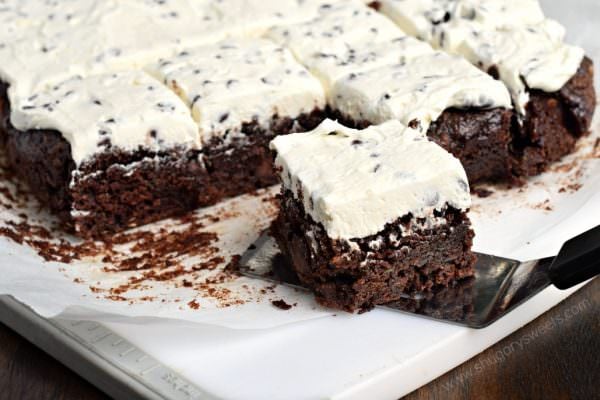 Chocolate Chip Zucchini Brownies